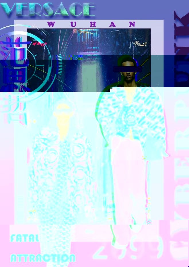 21202020109 王思怡 男裝海報